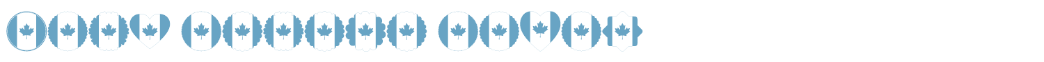 sample Font Canada Color font